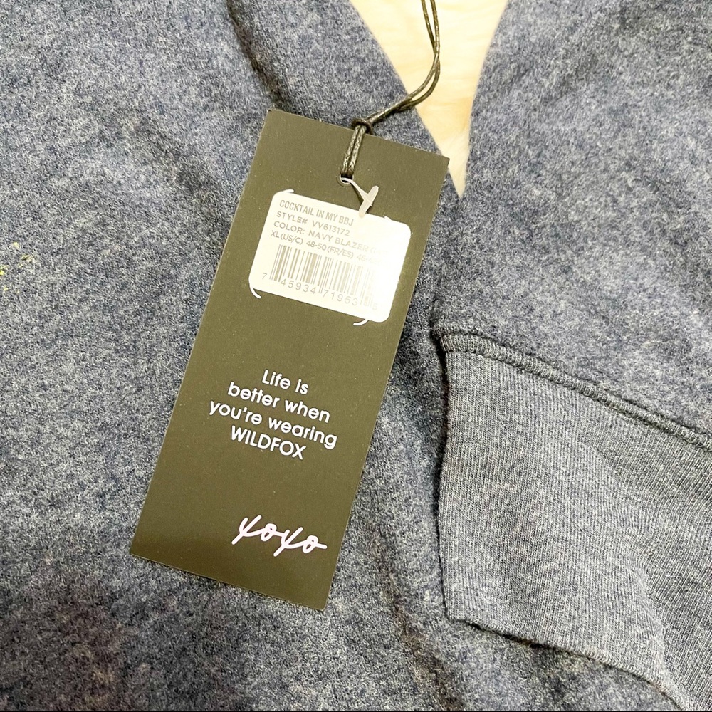 Wildfox Cocktail In My Hand Pullover Sweatshirt NWT - Picture 4 of 8